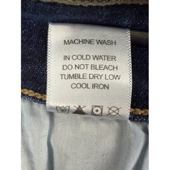 Judy Blue Women's Straight Fit Jeans 20W Dark Wash Stretch Denim Stylish - Picture 11 of 11